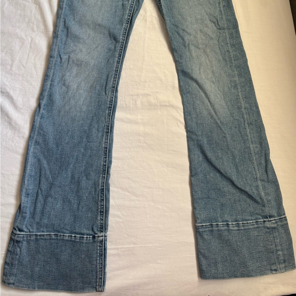 Seven7 Women's Boot Cut Jeans - Light Blue
